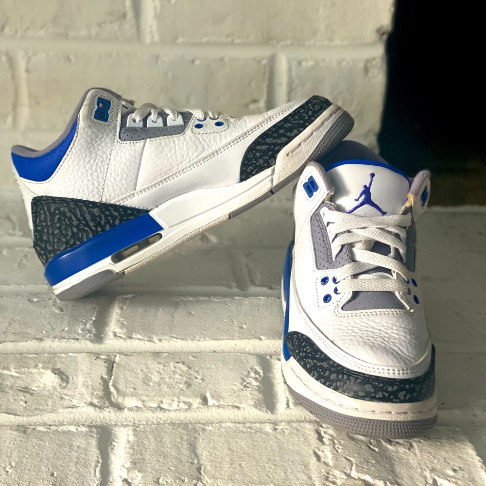 Jordan 3 Racer Blue Size 4.5Y